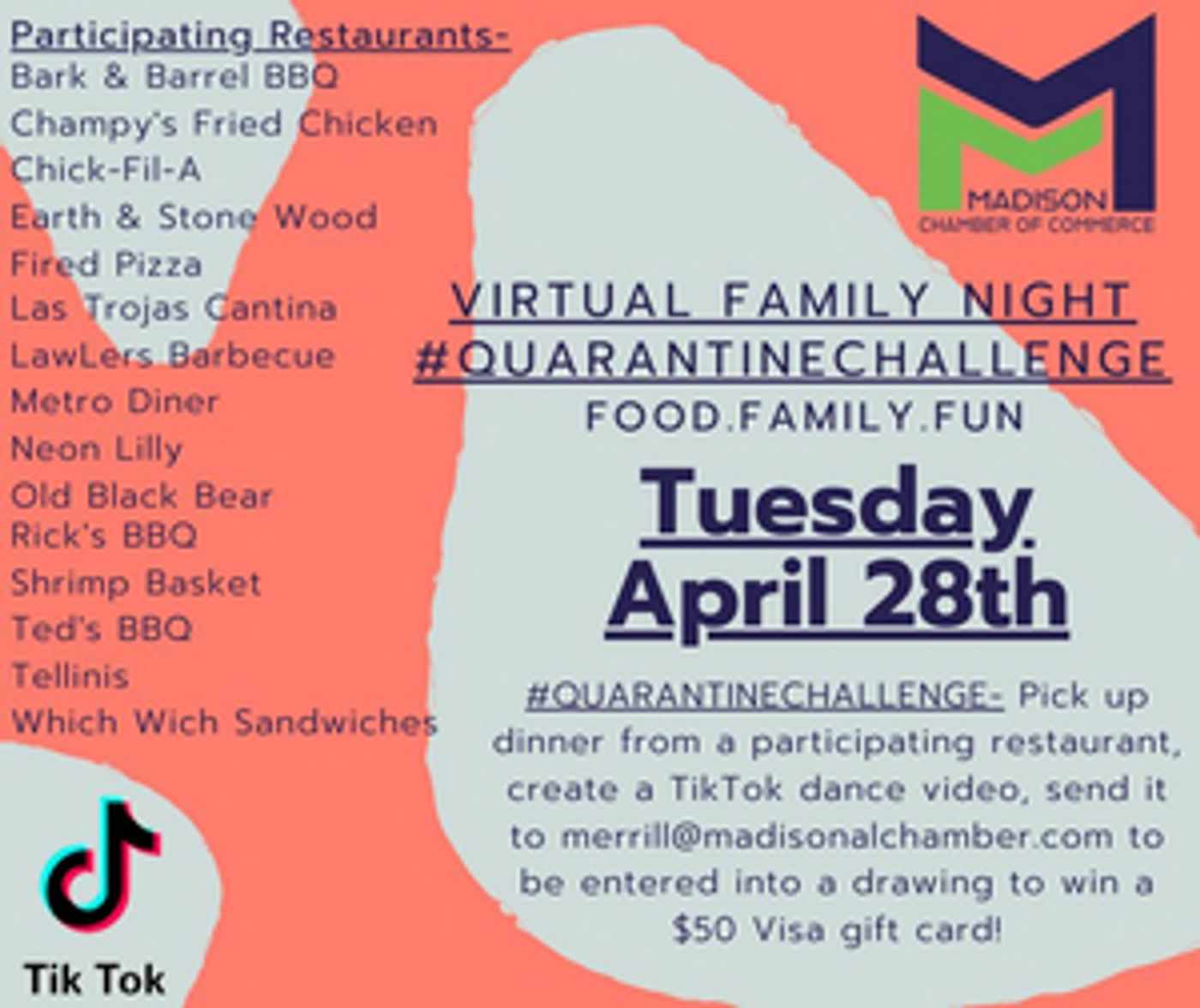 Madison Chamber of Commerce Hosts Virtual Dance Challenge  Image