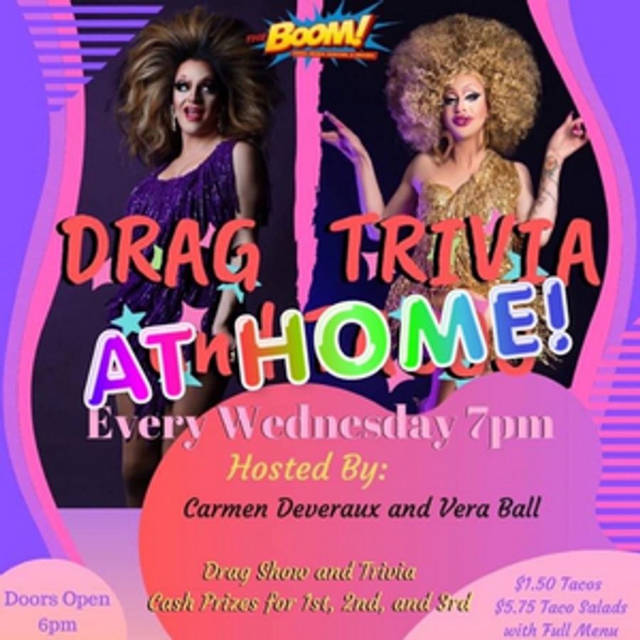 Review: DRAG TRIVIA AT HOME with Carmen And Vera Image