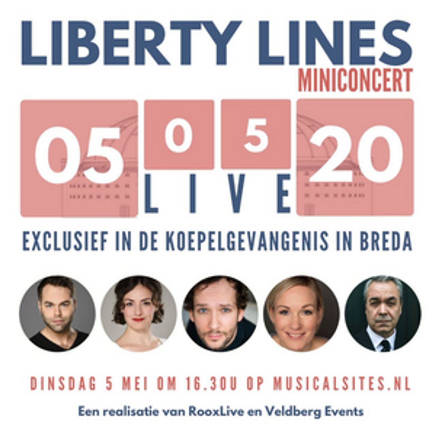 Feature:  ROOXLIVE PRESENTEERT: LIVE MINI-MUSICALCONCERTEN, ELKE KEER OP EEN ANDERE, BIJZONDERE LOCATIE at Tour  Image