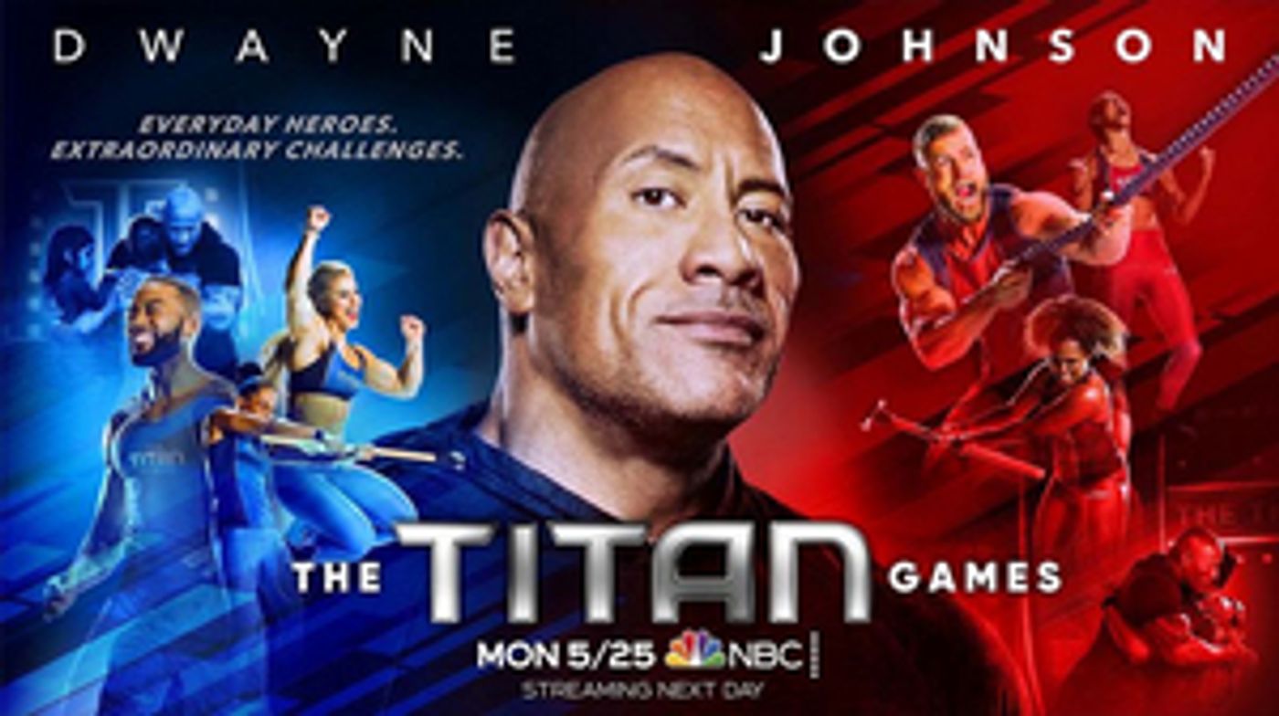 Dwayne Johnson Reveals World-Class Pro Athletes To Join NBC's THE TITAN GAMES Season Two  Image