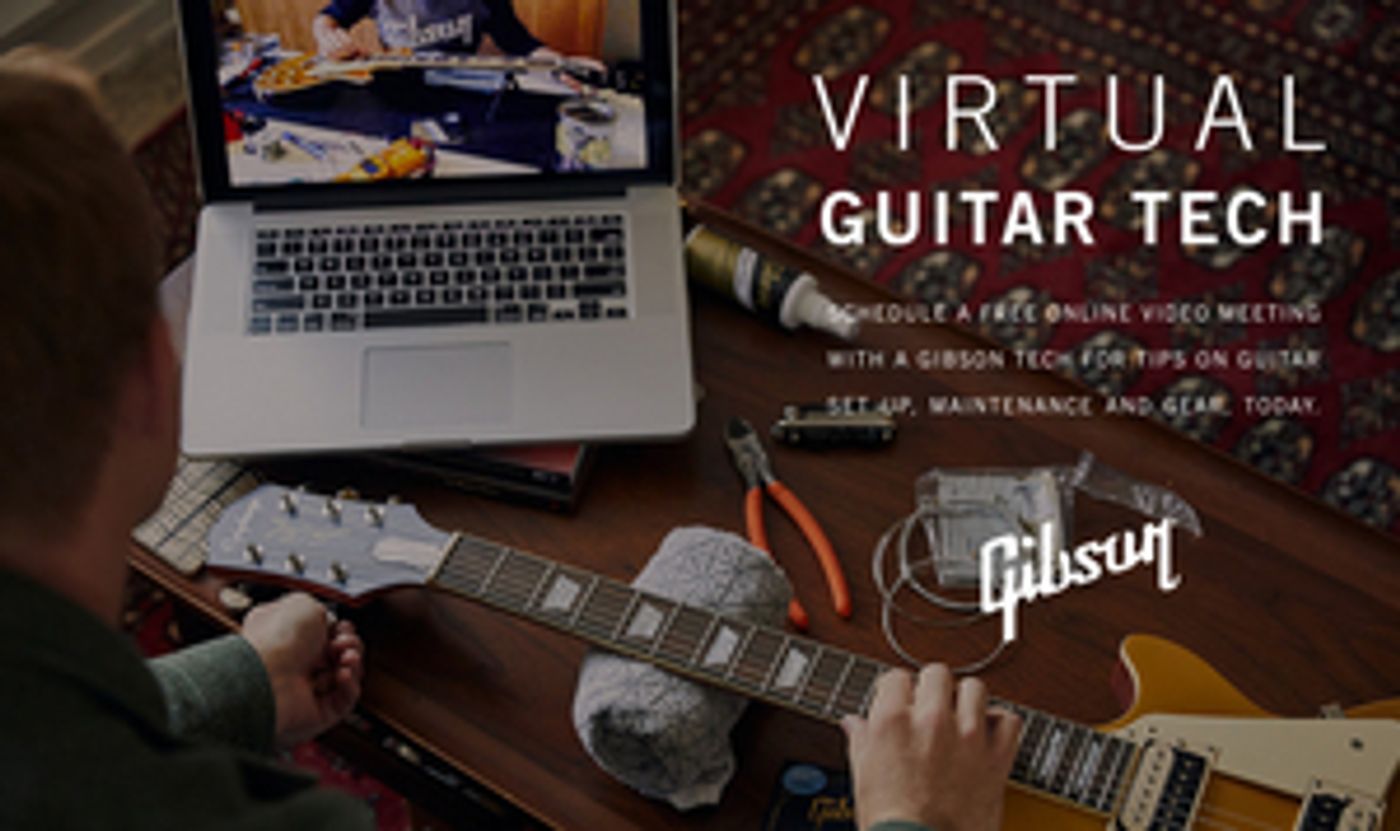 Gibson Virtual Guitar Tech Service Launches Worldwide  Image