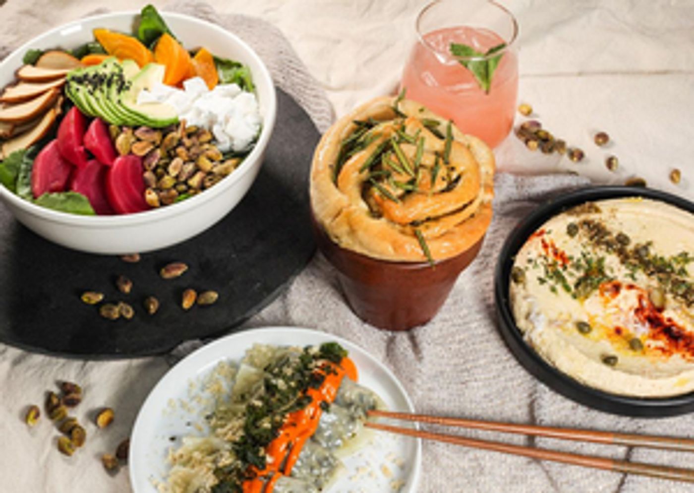 Brunch at Home in NYC With BEYOND SUSHI and HOLE IN THE WALL  Image