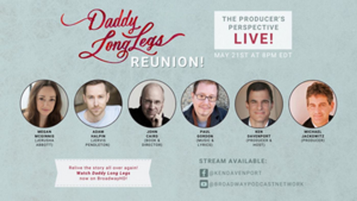 Megan McGinnis, Adam Halpin and More From DADDY LONG LEGS Cast Will Reunite To Raise Money For The Actors Fund  Image