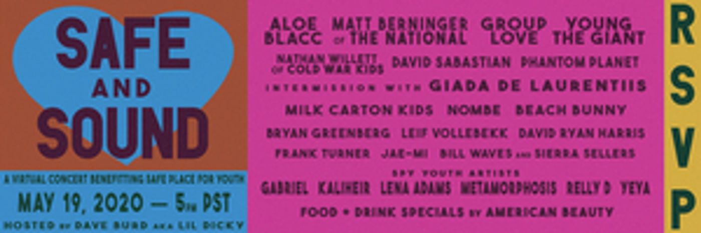 Safe Place For Youth Announces Virtual Benefit Concert Feat. Grouplove, Young the Giant  Image