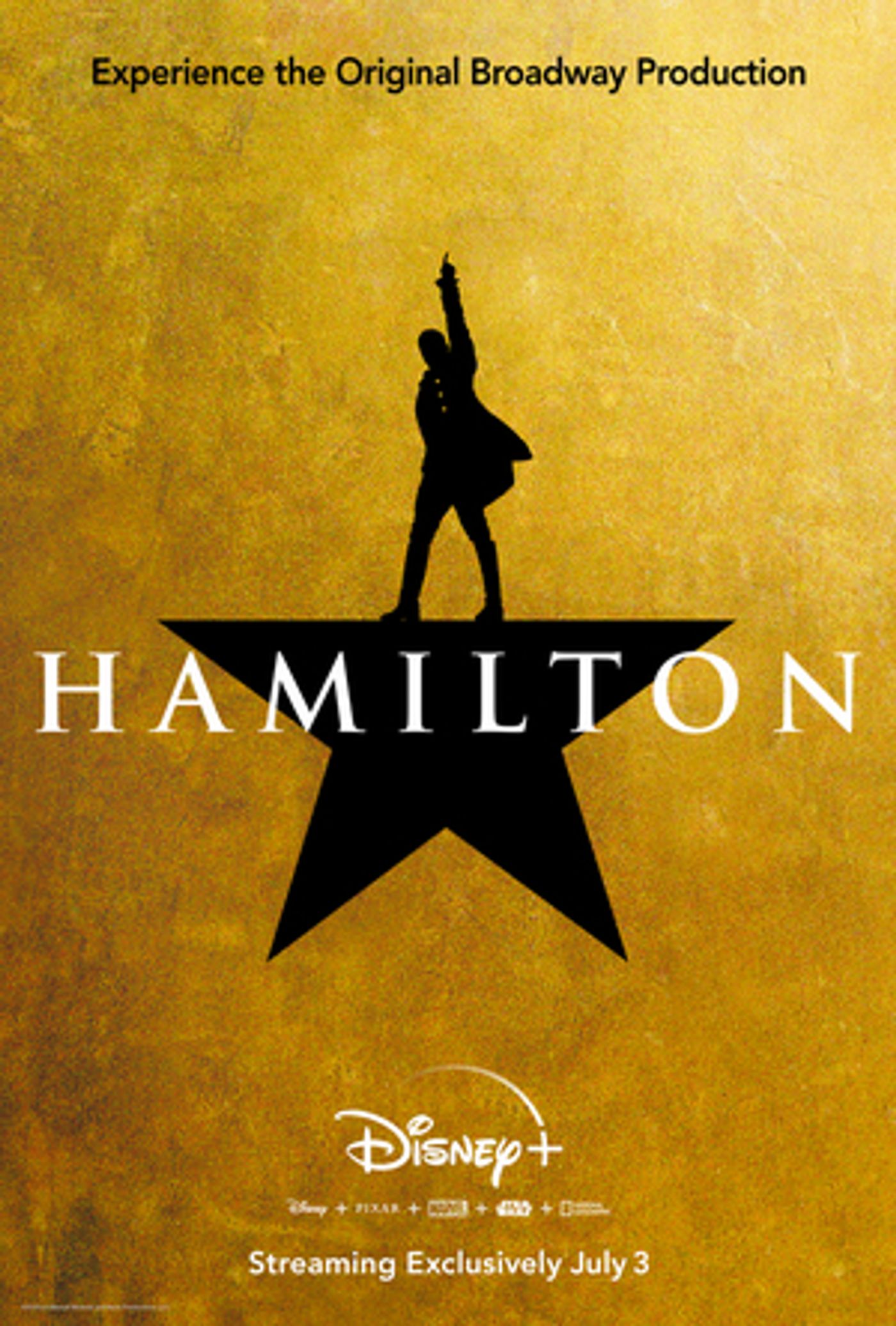 BREAKING: HAMILTON Film is Coming to Disney+ July 3  Image