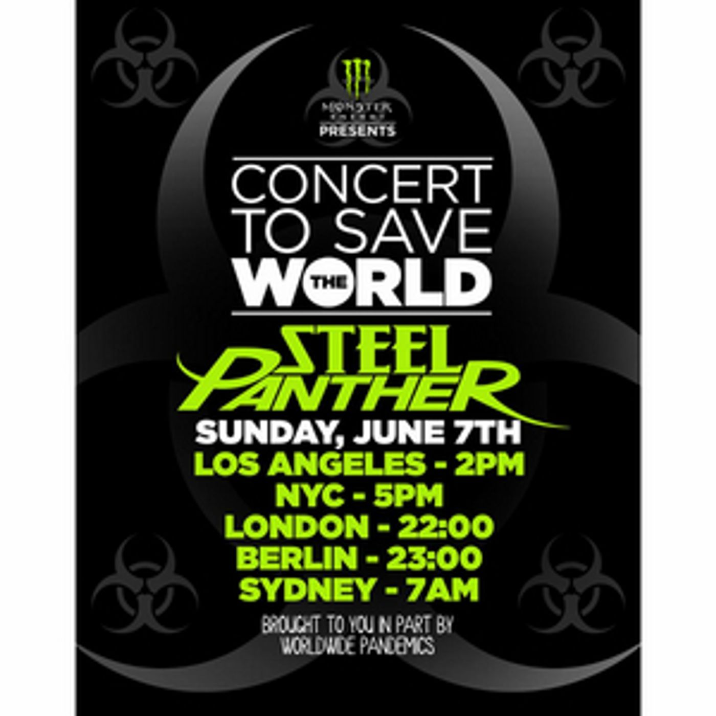 Steel Panther To Hold Live Streaming Concert This June Steel Panther To Hold Live Streaming Concert This June Image