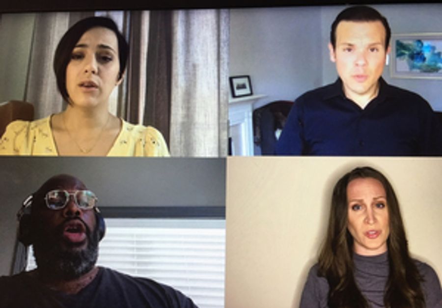 BWW Exclusive: 107 Opera Singers, a Conductor plus Tech Magic Bring Some LIGHT from Moravec, Campbell and OPERA America Image