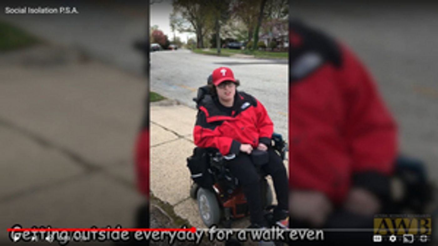 VIDEO; AWB Produces PSA On Social Isolation  Image