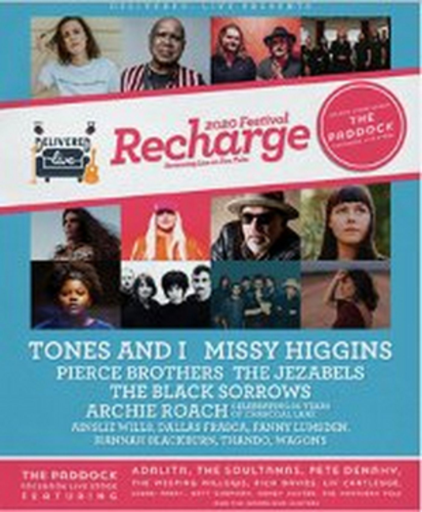 Recharge 2020 Festival Second Stage and Vendors Announced  Image