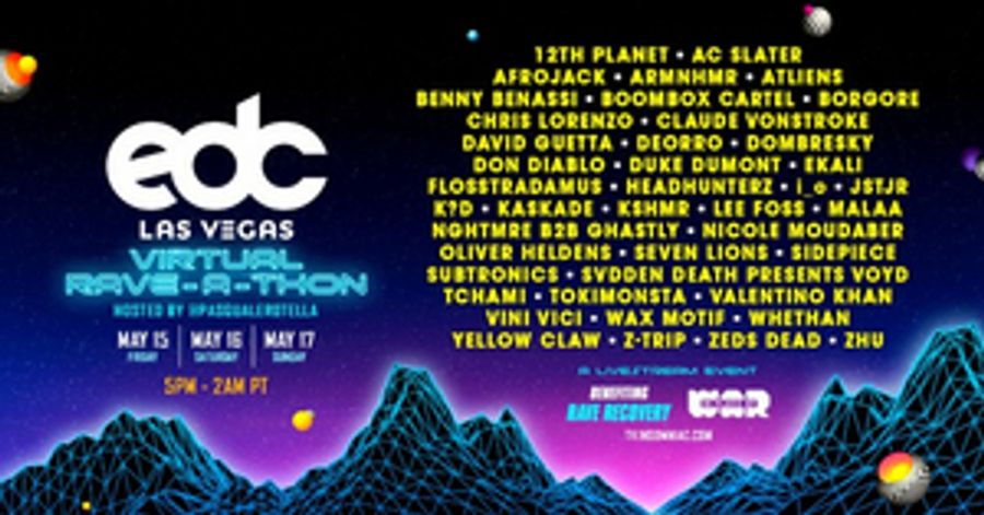 Insomniac Announces Details For EDC Las Vegas Virtual Rave-A-Thon  Image