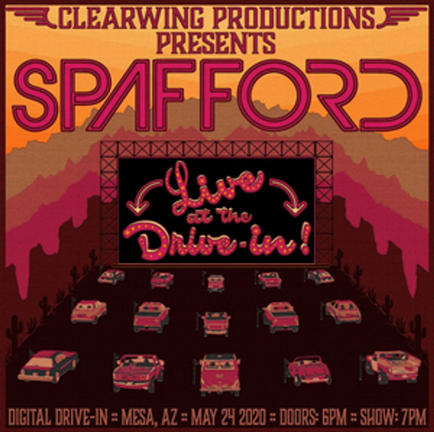 Spafford Announces 'Live At The Drive-In'  Image