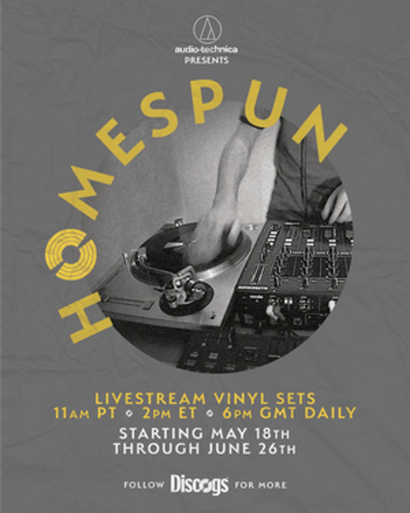 Audio-Technica and Discogs Announce Partnership in Support of Record Stores Around the World Audio-Technica and Discogs Announce Partnership in Support of Record Stores Around the World Image