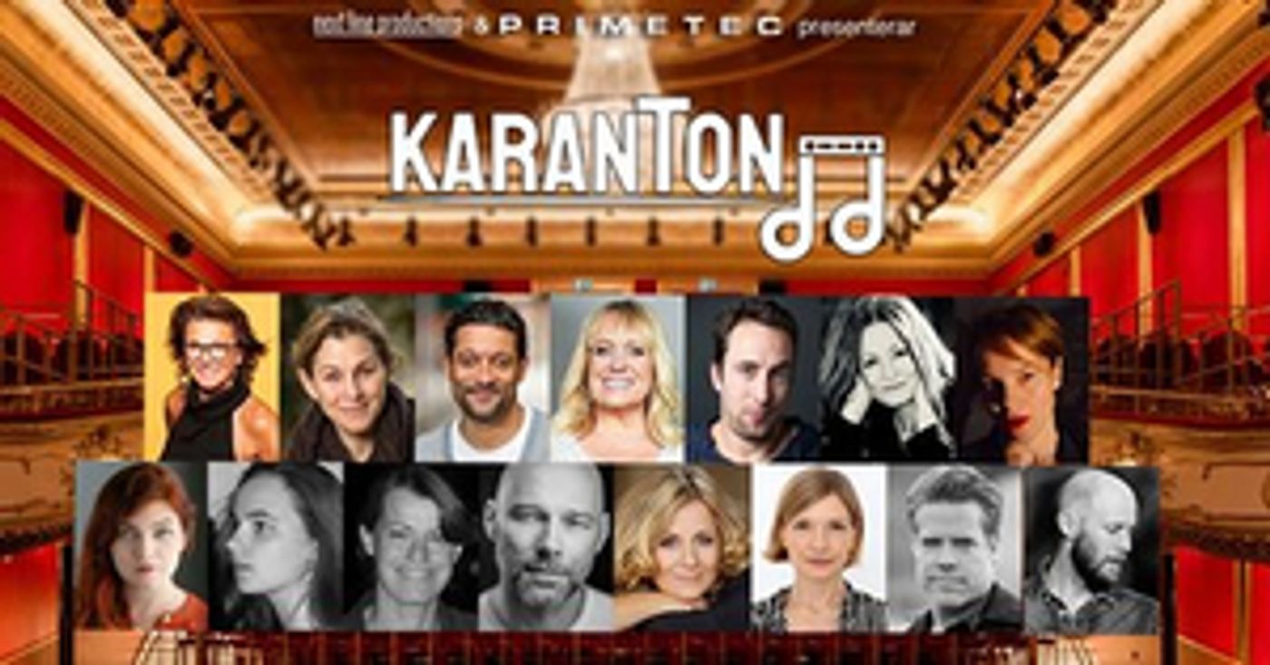 LIVE STREAM CONCERT KARANTON TO SUPPORT THE PEOPLE BEHIND THE STAGE at Vasateatern  Image