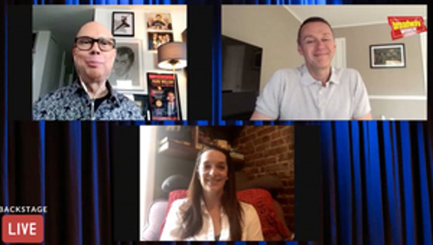 Julia Murney and Andrew Lippa Talk Staying Busy in Quarantine, How They Met, and More on Backstage LIVE With Richard Ridge  Image