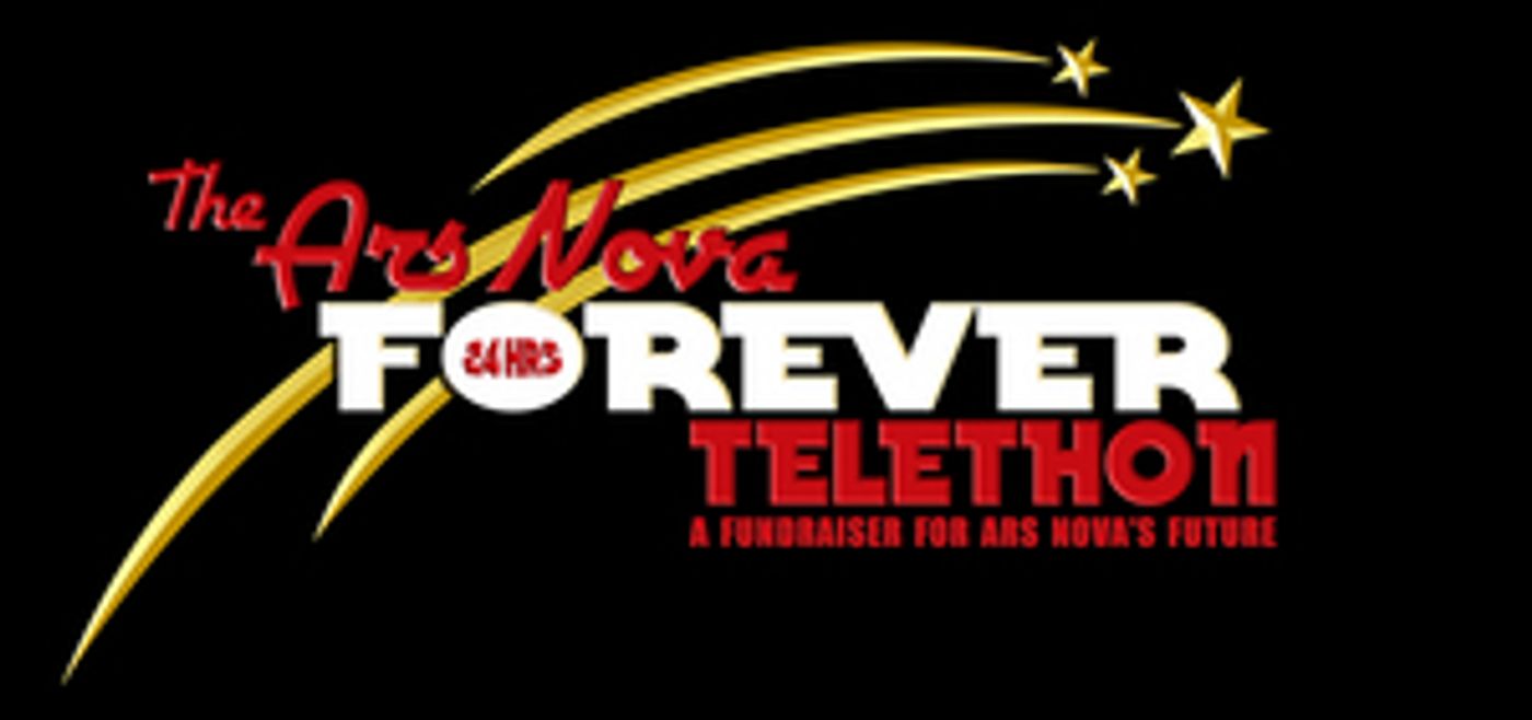 Ars Nova Announces 24 HOUR TELETHON Featuring FREESTYLE LOVE SUPREME, Ashley Park & More Ars Nova Announces 24 HOUR TELETHON Featuring FREESTYLE LOVE SUPREME, Ashley Park & More Image