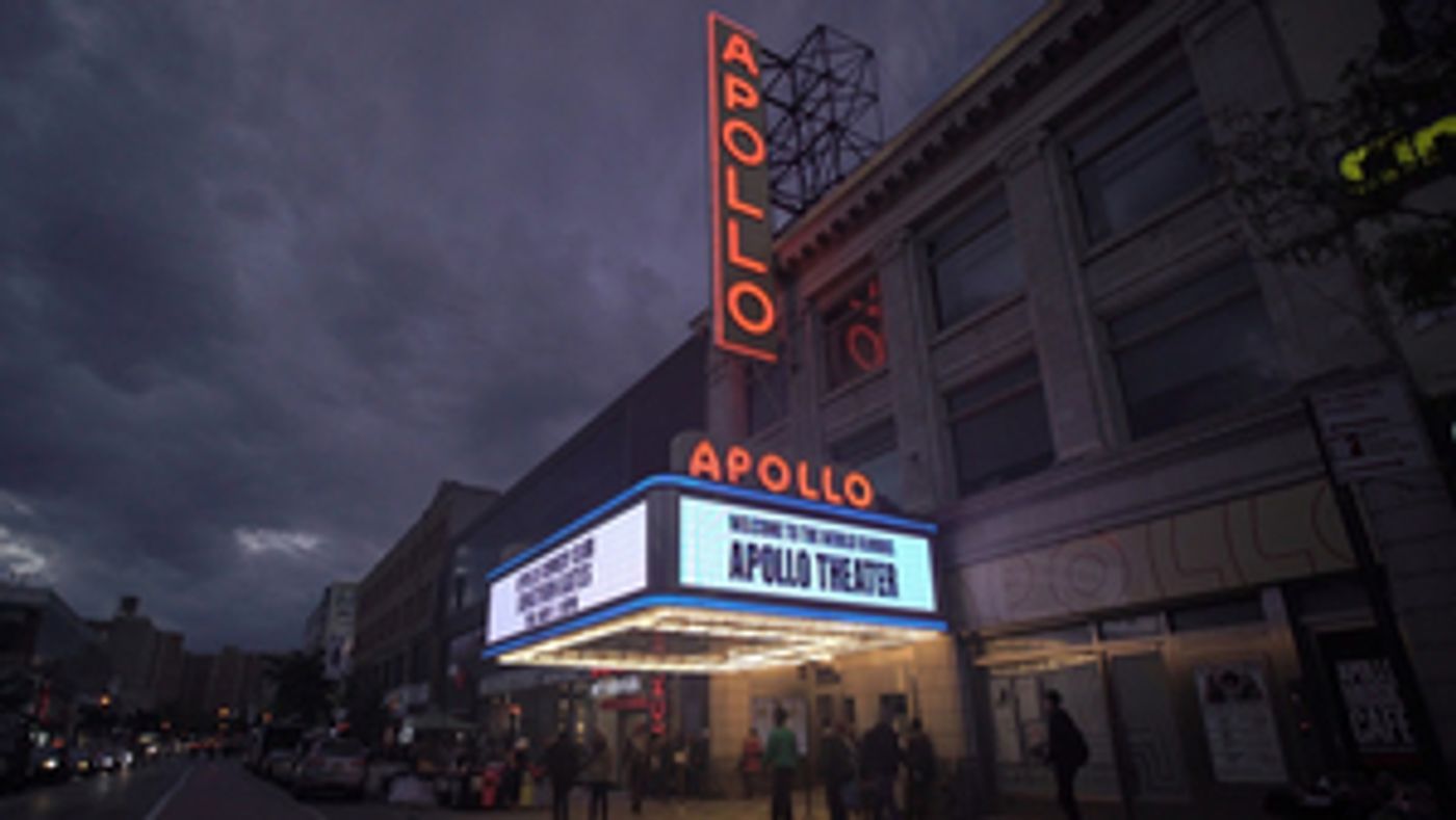 Apollo Theater Announces Livestream Benefit Concert Apollo Theater Announces Livestream Benefit Concert Image