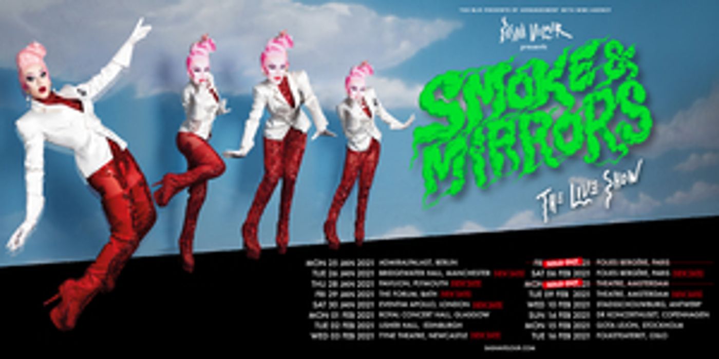 Sasha Velour Announces New Dates for SMOKE & MIRRORS UK Tour Sasha Velour Announces New Dates for SMOKE & MIRRORS UK Tour Image