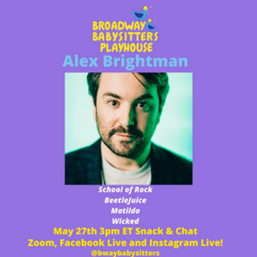 Alex Brightman Joins BROADWAY BABYSITTERS PLAYHOUSE for BEETLEJUICE Event  Image