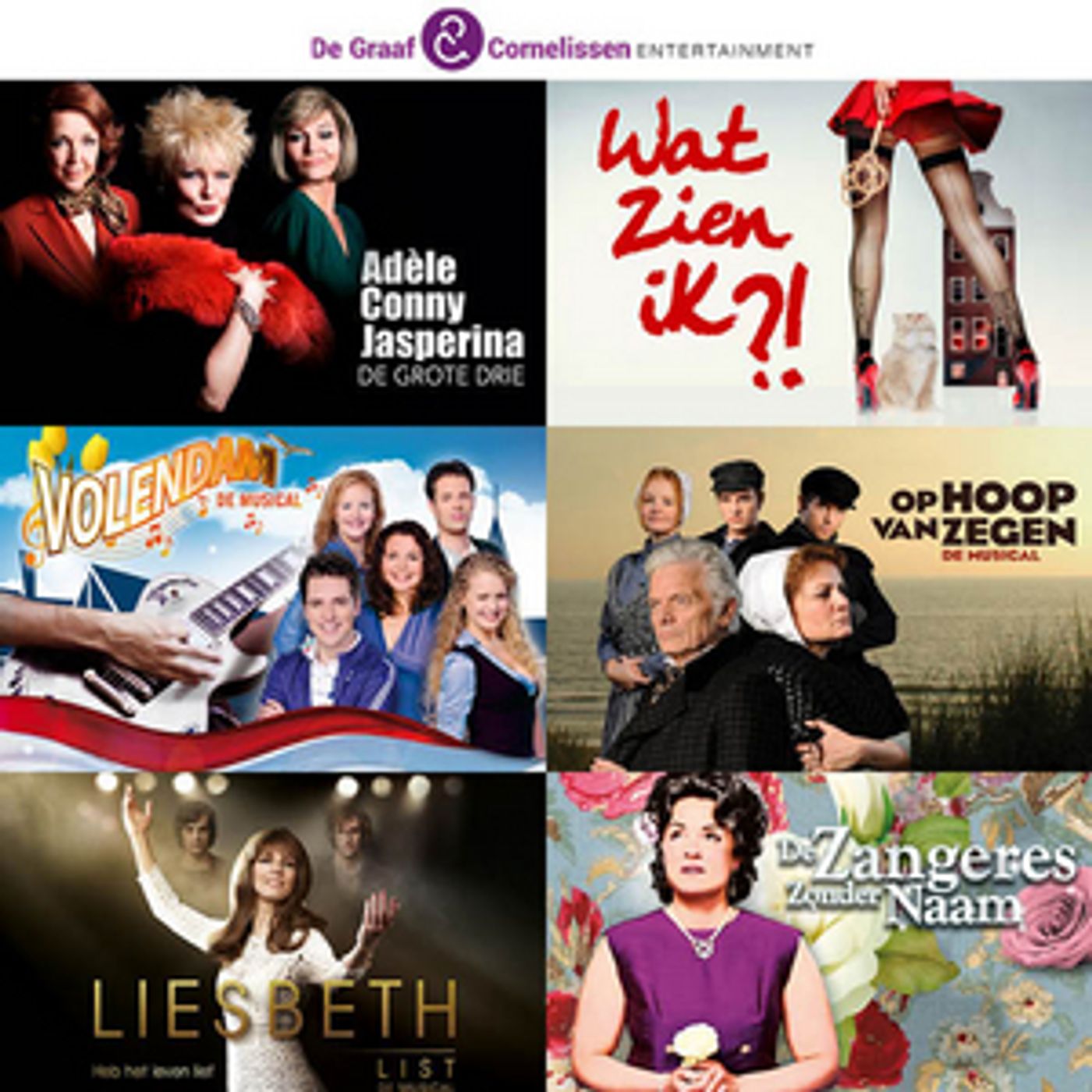 Feature: DE GRAAF & CORNELISSEN ENTERTAINMENT STOPT MET ONLINE ZETTEN THEATERPRODUCTIES  Image