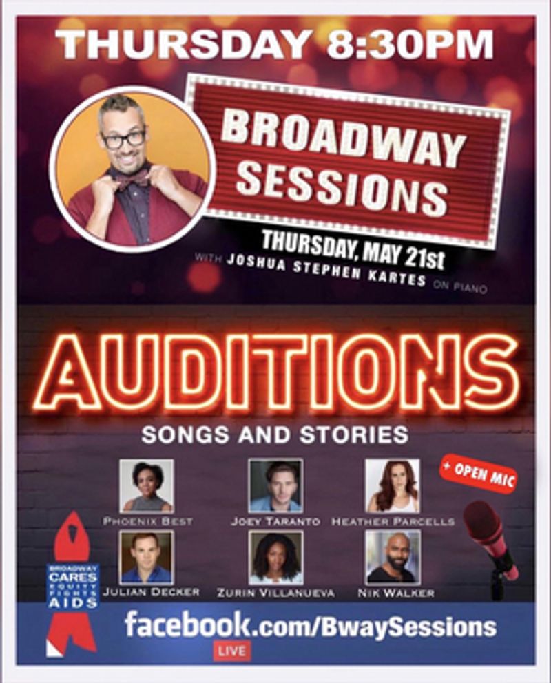 Nik Walker, Phoenix Best, Joey Taranto & More to Appear as Guests on BROADWAY SESSIONS Image
