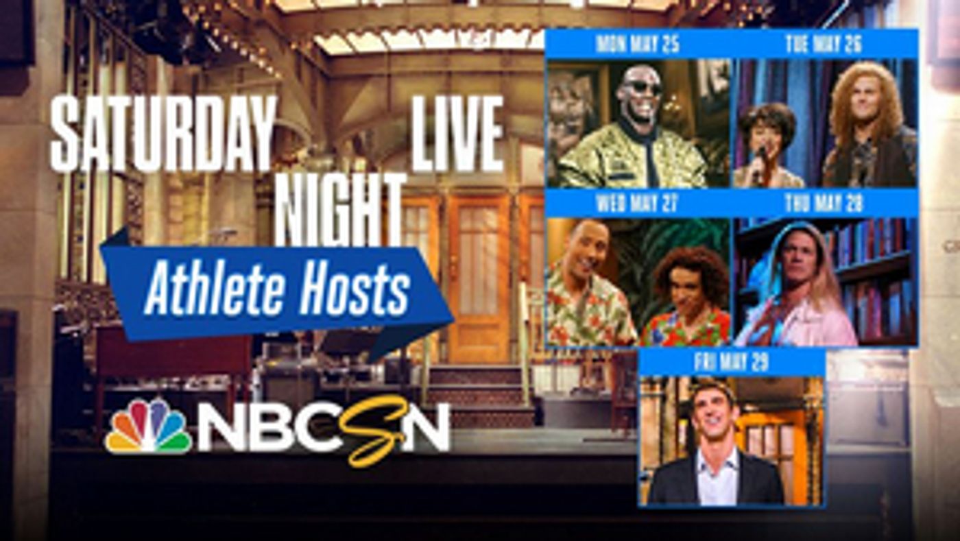 SATURDAY NIGHT LIVE Comes to NBCSN with Classic Shows Hosted by Biggest Names in Sports  Image