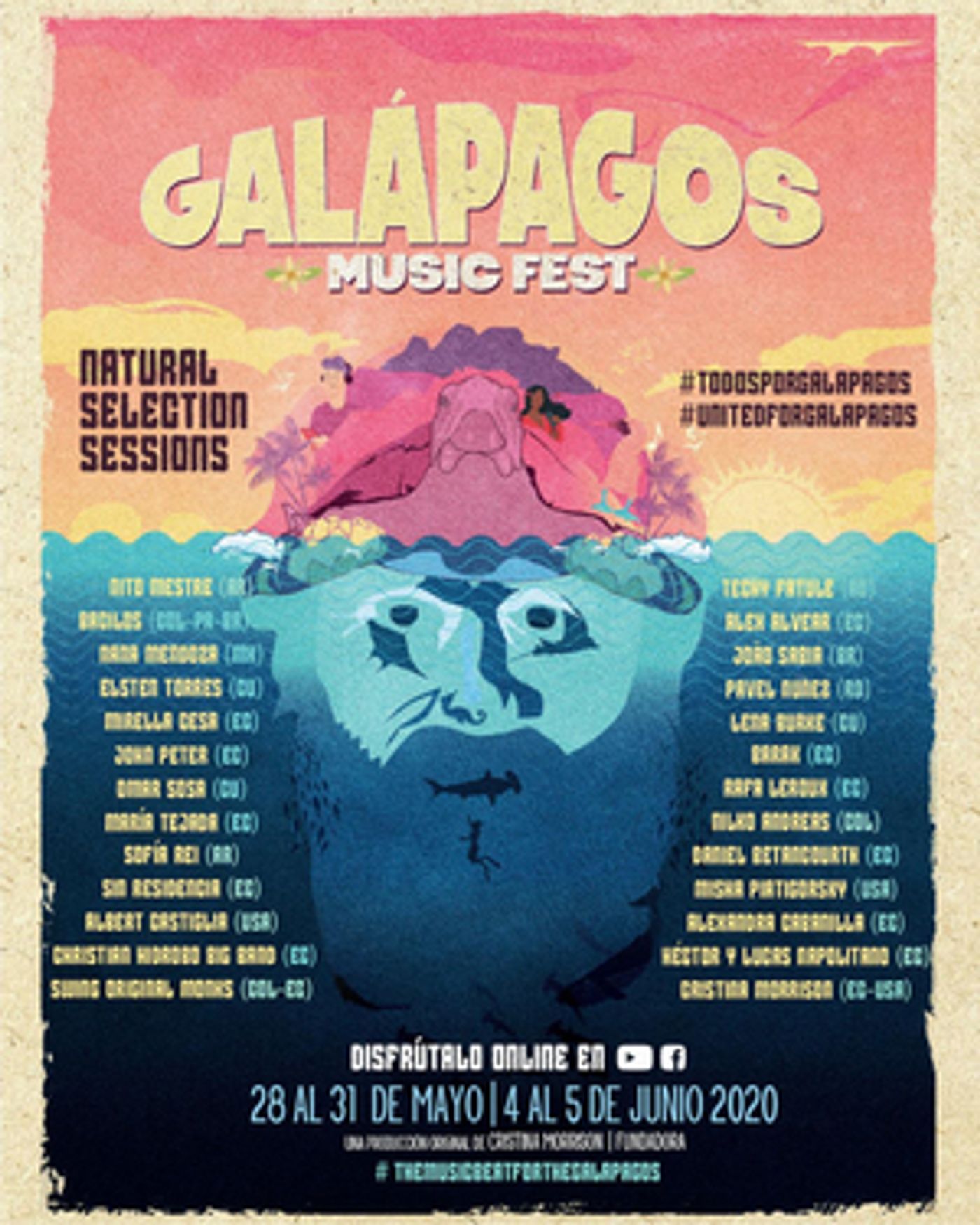 Cristina Morrison Launches First Galapagos Music Fest  Image