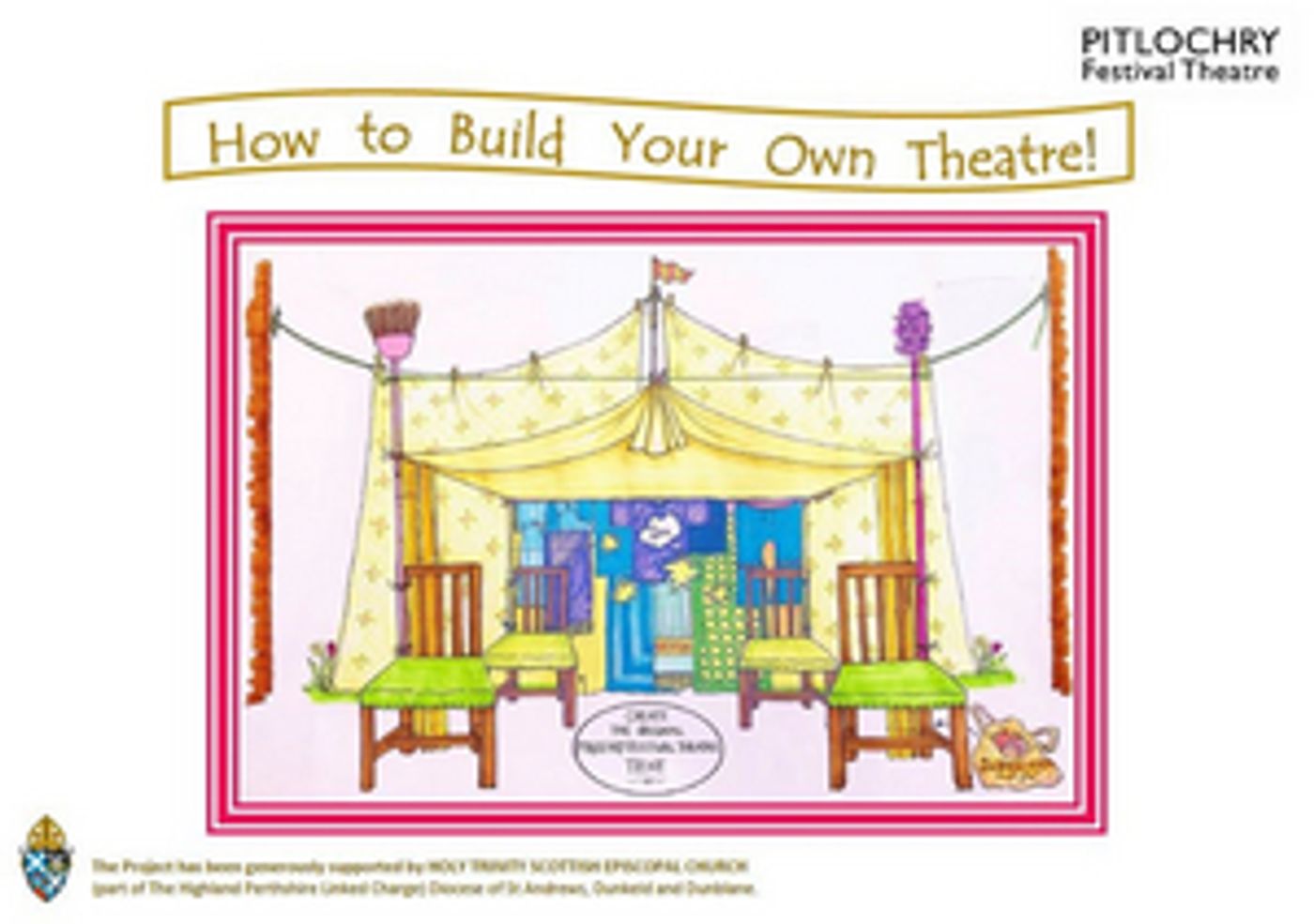 Pitlochry Festival Theatre Announces HOW TO BUILD YOUR OWN THEATRE Pitlochry Festival Theatre Announces HOW TO BUILD YOUR OWN THEATRE Image