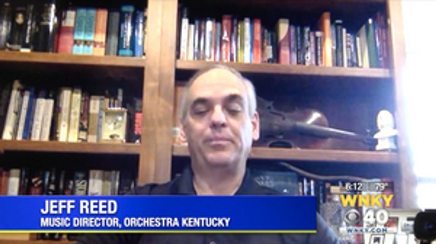 VIDEO: Orchestra Kentucky Music Director Recommends Music Therapy to Help Mentally During the Health Crisis VIDEO: Orchestra Kentucky Music Director Recommends Music Therapy to Help Mentally During the Health Crisis Image