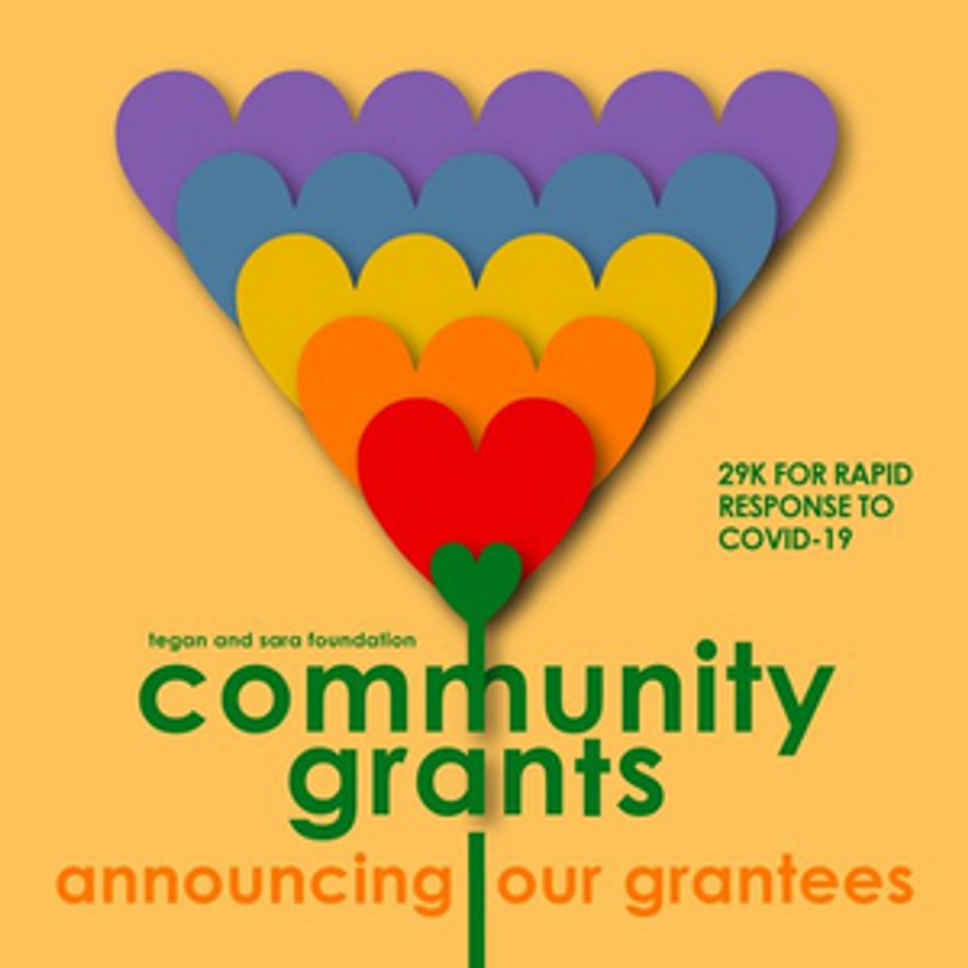 Tegan and Sara Foundation Announces Recipients Of First Community Grants  Image