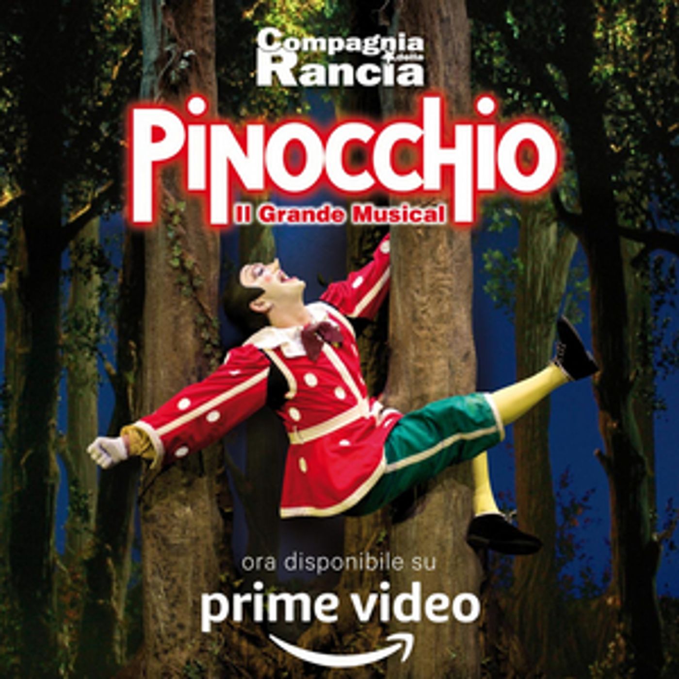 PINOCCHIO – IL GRANDE MUSICAL arriva su AMAZON PRIME VIDEO!  Image
