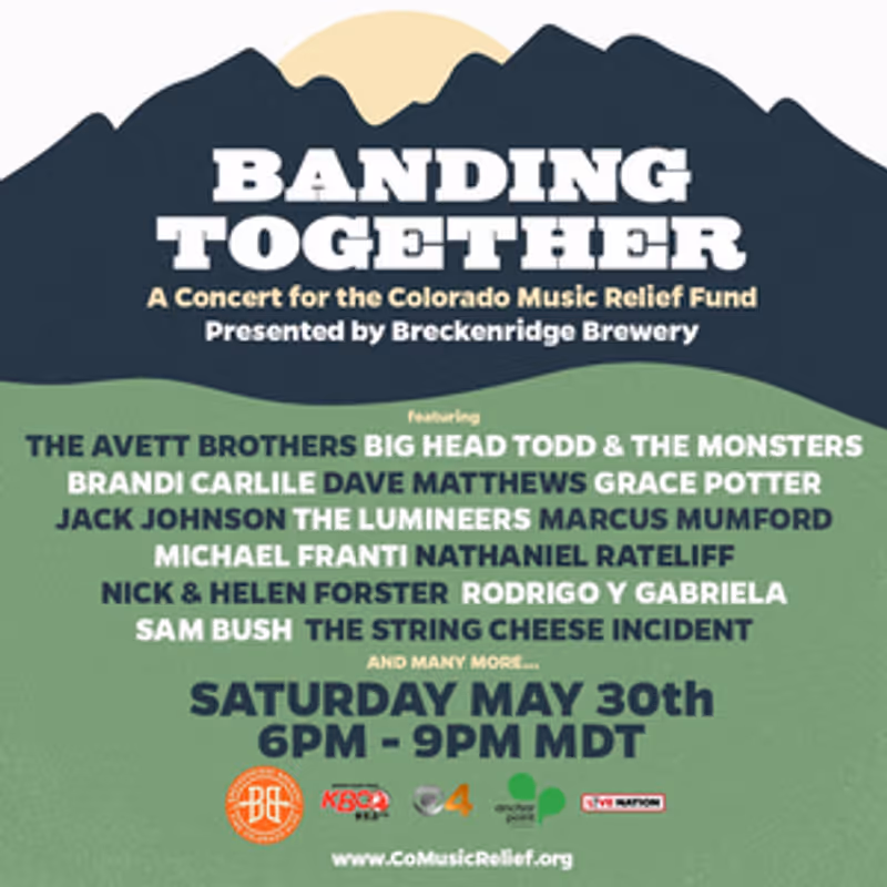Grace Potter, Jack Johnson, Marcus Mumford and More Join 'Banding Together' Virtual Concert Image