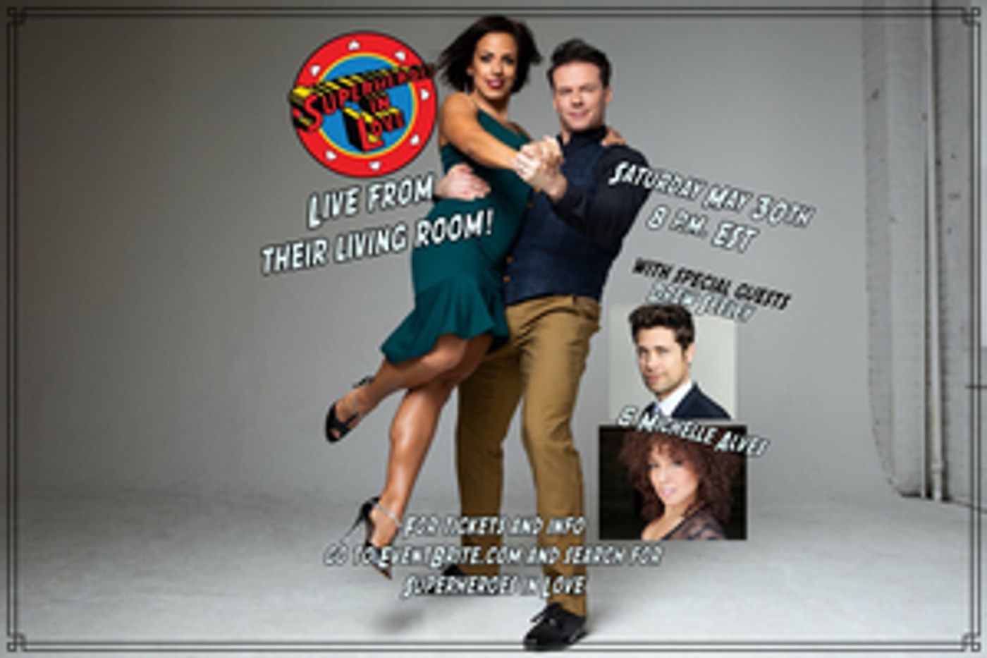 Nicolas Dromard and Desirée Davar Are Back With SUPERHEROES IN LOVE: LIVING ROOM CONCERT #2 Nicolas Dromard and Desirée Davar Are Back With SUPERHEROES IN LOVE: LIVING ROOM CONCERT #2 Image