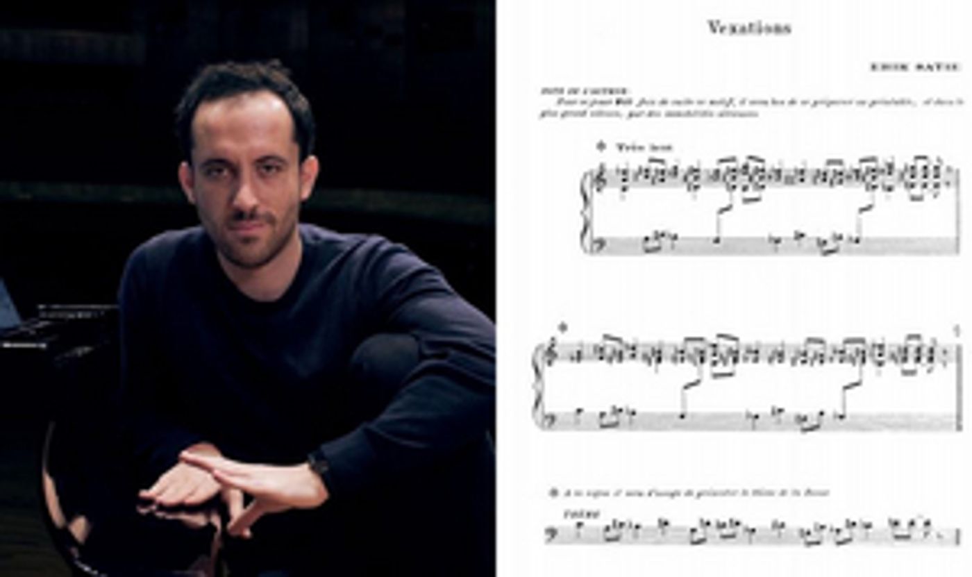 Pianist Igor Levit To Give 20-Hour, Livestreamed Performance Of Satie's VEXATIONS  Image
