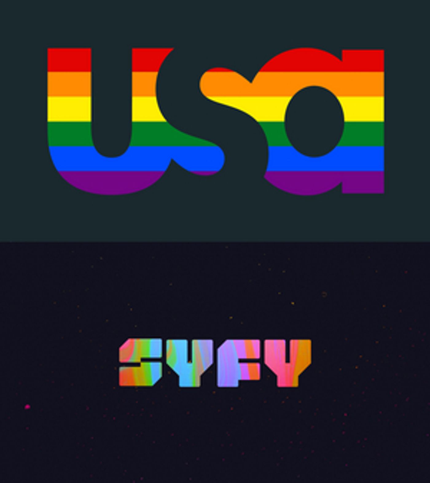 USA Network & SYFY Partner With GLAAD for National Pride Month  Image