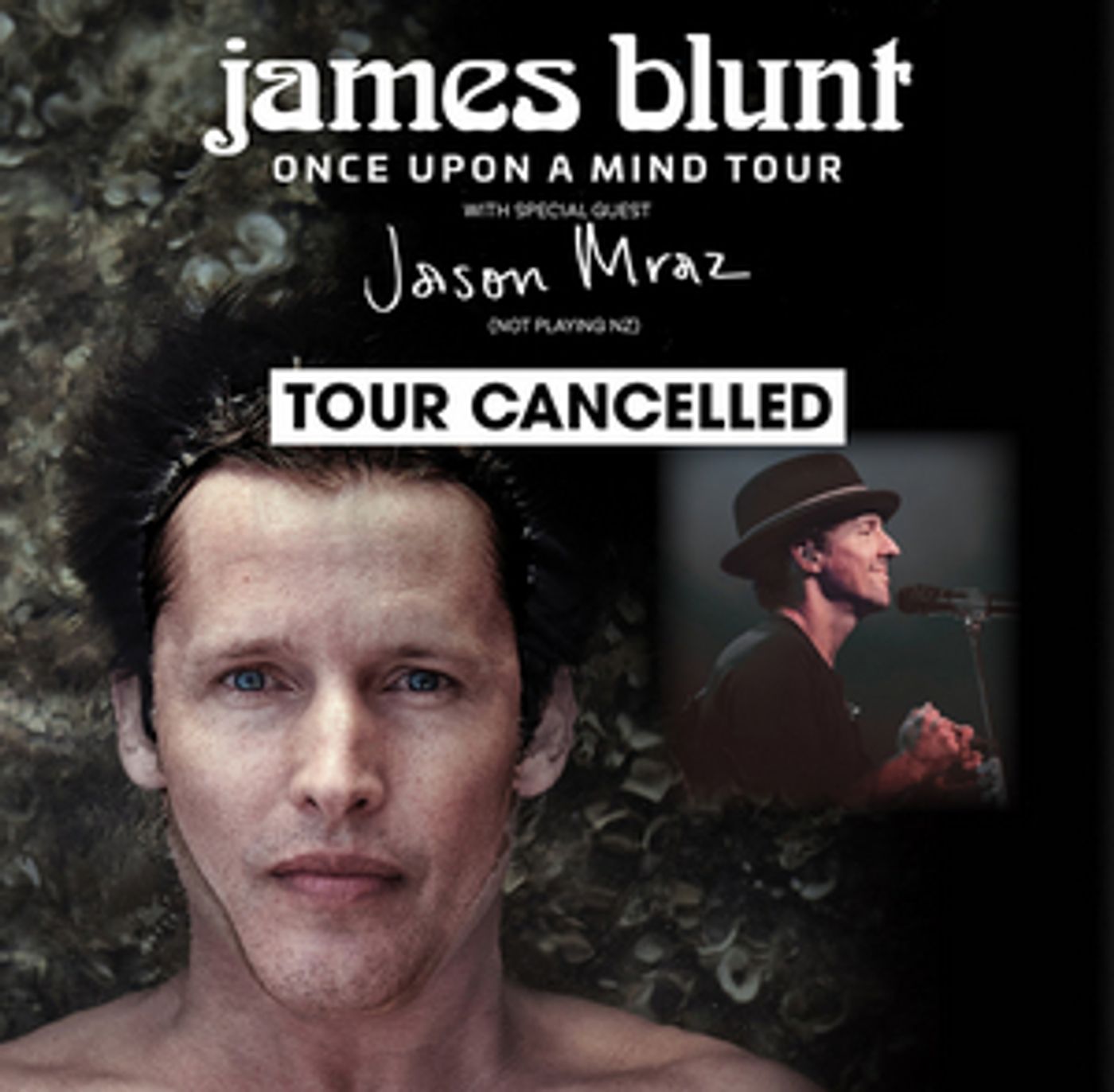 James Blunt with Jason Mraz Australia & New Zealand Tour Cancelled  Image
