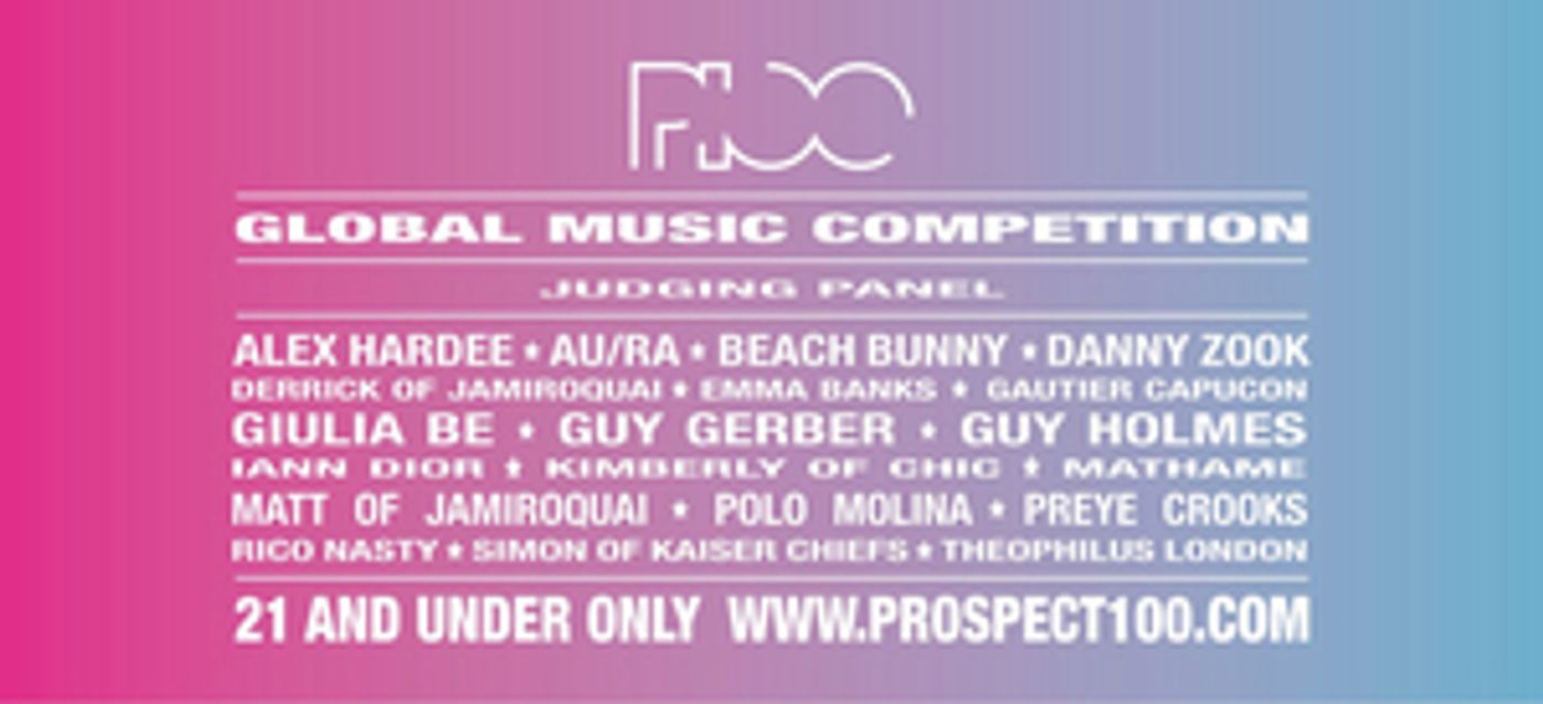 Prospect 100 Announces Fan Voting For Global Youth Music Competition Prospect 100 Announces Fan Voting For Global Youth Music Competition Image