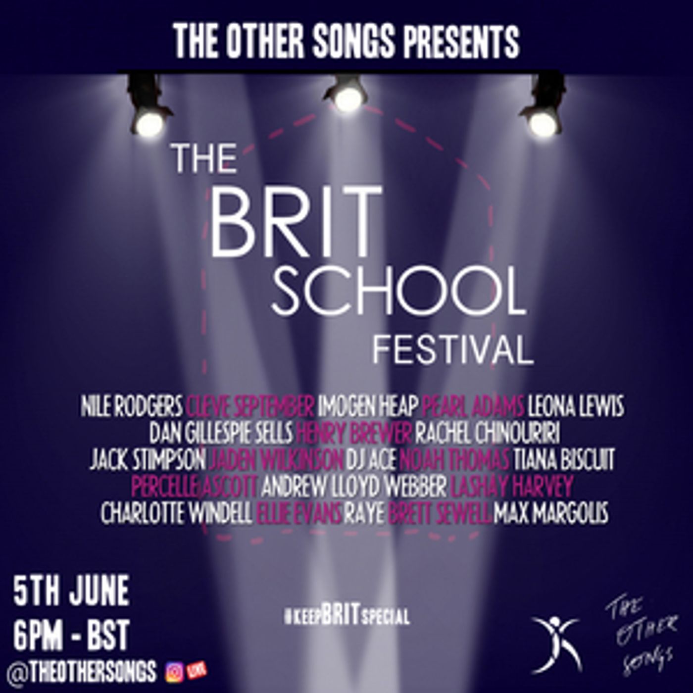 The Other Songs Host Online Festival For The BRIT School  Image