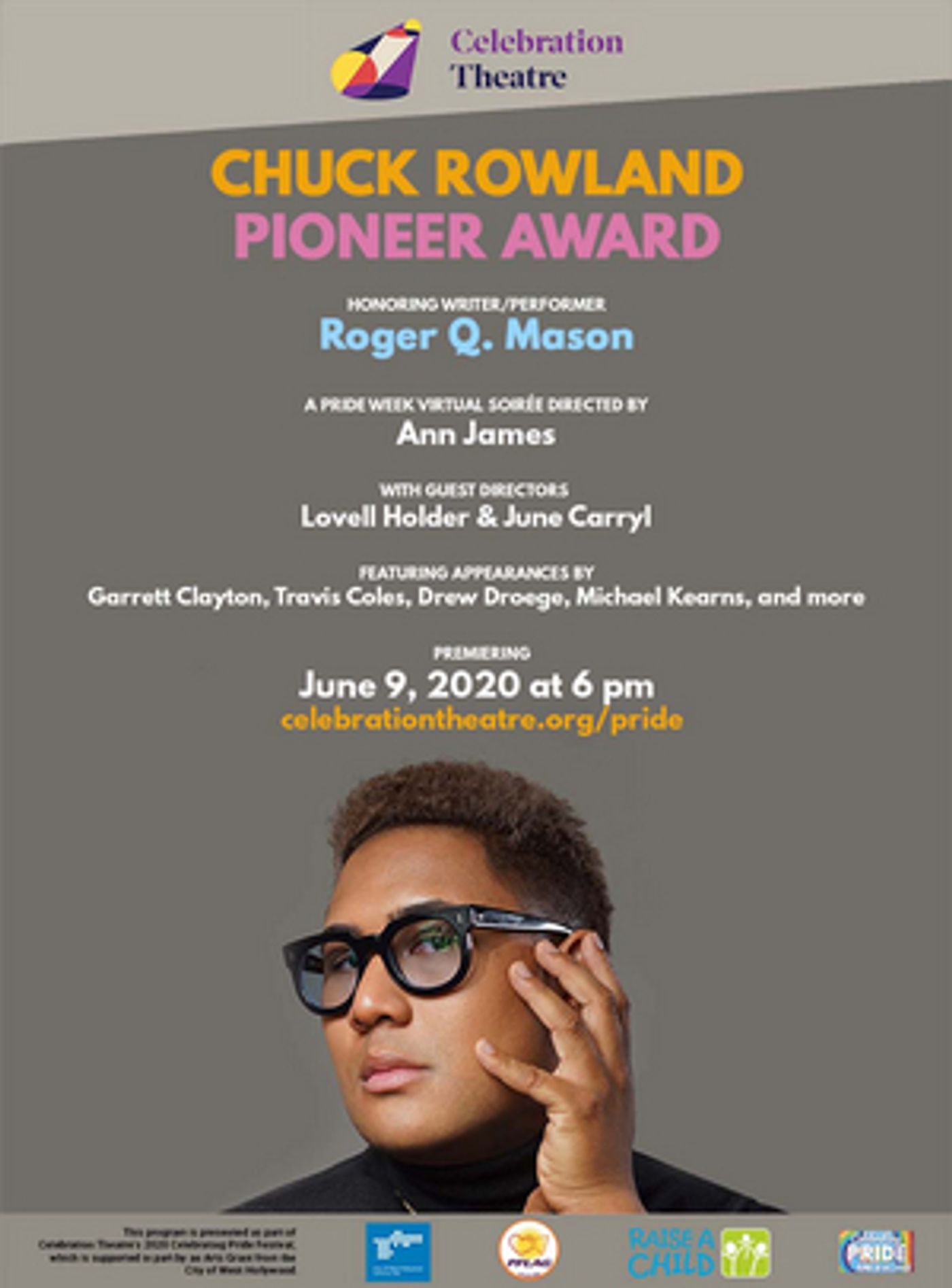 Chuck Rowland Pioneer Award Ceremony Goes Virtual Featuring Garrett Clayton, Drew Droege & More Chuck Rowland Pioneer Award Ceremony Goes Virtual Featuring Garrett Clayton, Drew Droege & More Image