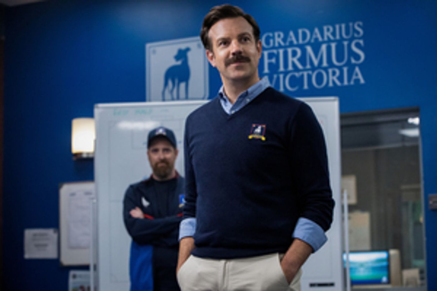 First Look: Jason Sudeikis Stars in Apple's TED LASSO First Look: Jason Sudeikis Stars in Apple's TED LASSO Image