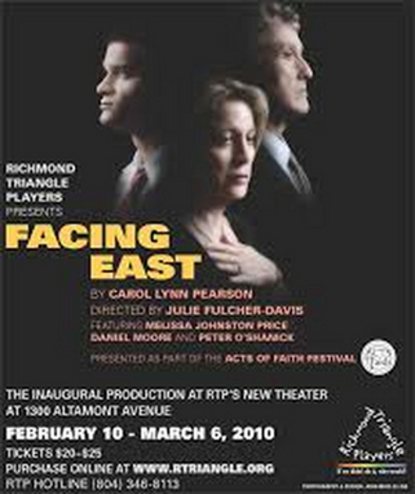 Feature: MASH NOTE TO FACING EAST at Richmond Triangle Players  Image