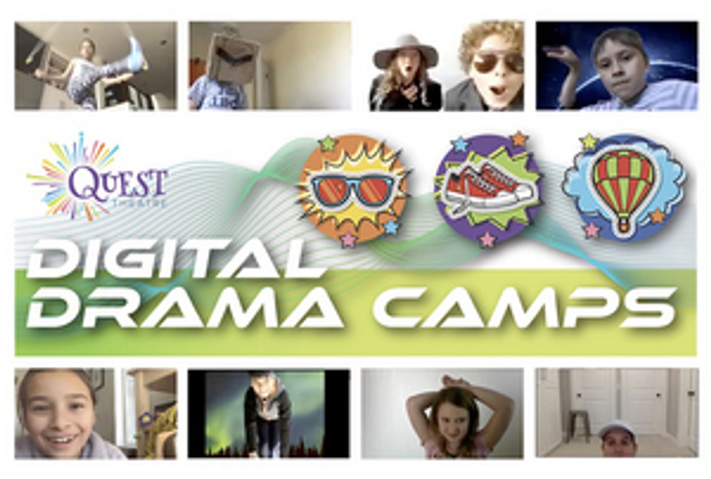 Quest Theatre Moves Online to Present Digital Drama Camps  Image