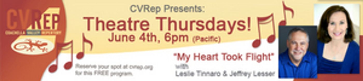Coachella Valley Repertory Theatre Presents Theatre Thursdays with Leslie Tinnaro Coachella Valley Repertory Theatre Presents Theatre Thursdays with Leslie Tinnaro Image