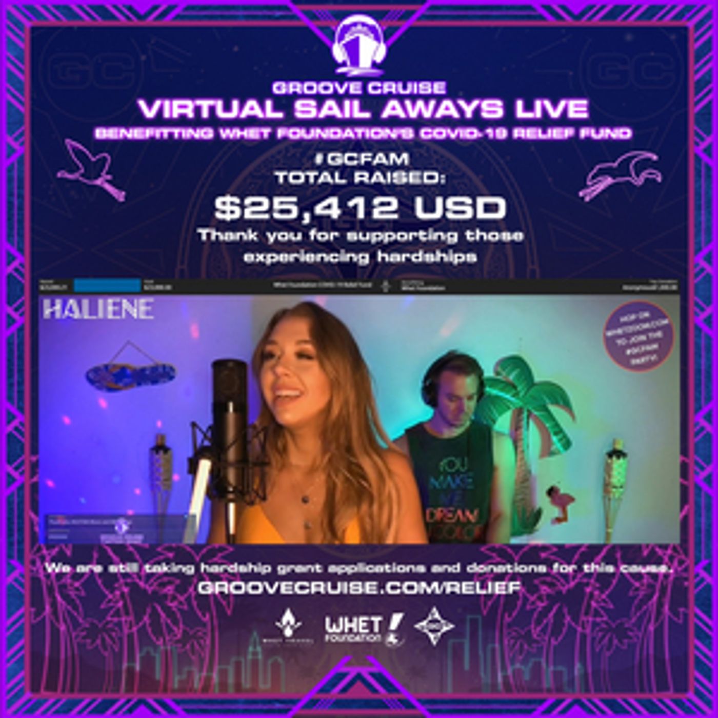 Whet Foundation Raises Thousands For Relief Fund Following Streaming Event Whet Foundation Raises Thousands For Relief Fund Following Streaming Event Image