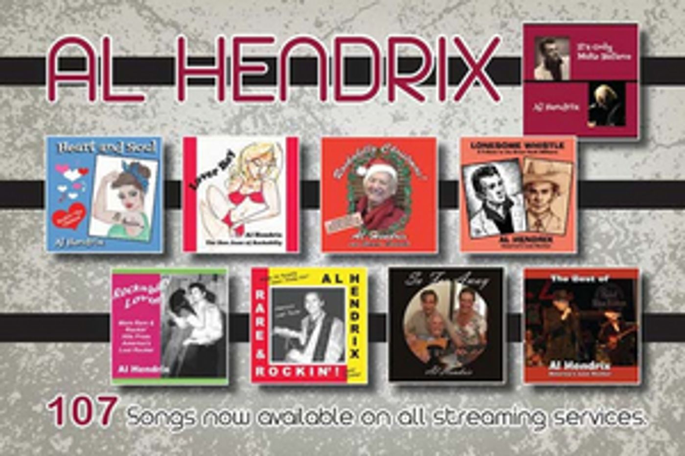 Time Life Partners With Rockabilly Legend Al Hendrix For Digital Distribution Time Life Partners With Rockabilly Legend Al Hendrix For Digital Distribution Image