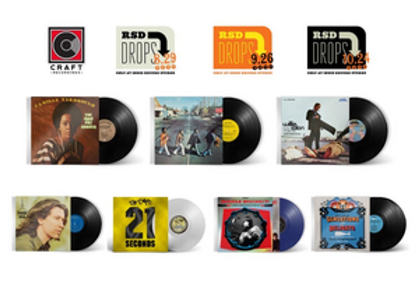 Craft Recordings, Record Store Day Announce New Dates For Roundup of Vinyl Exclusives  Image