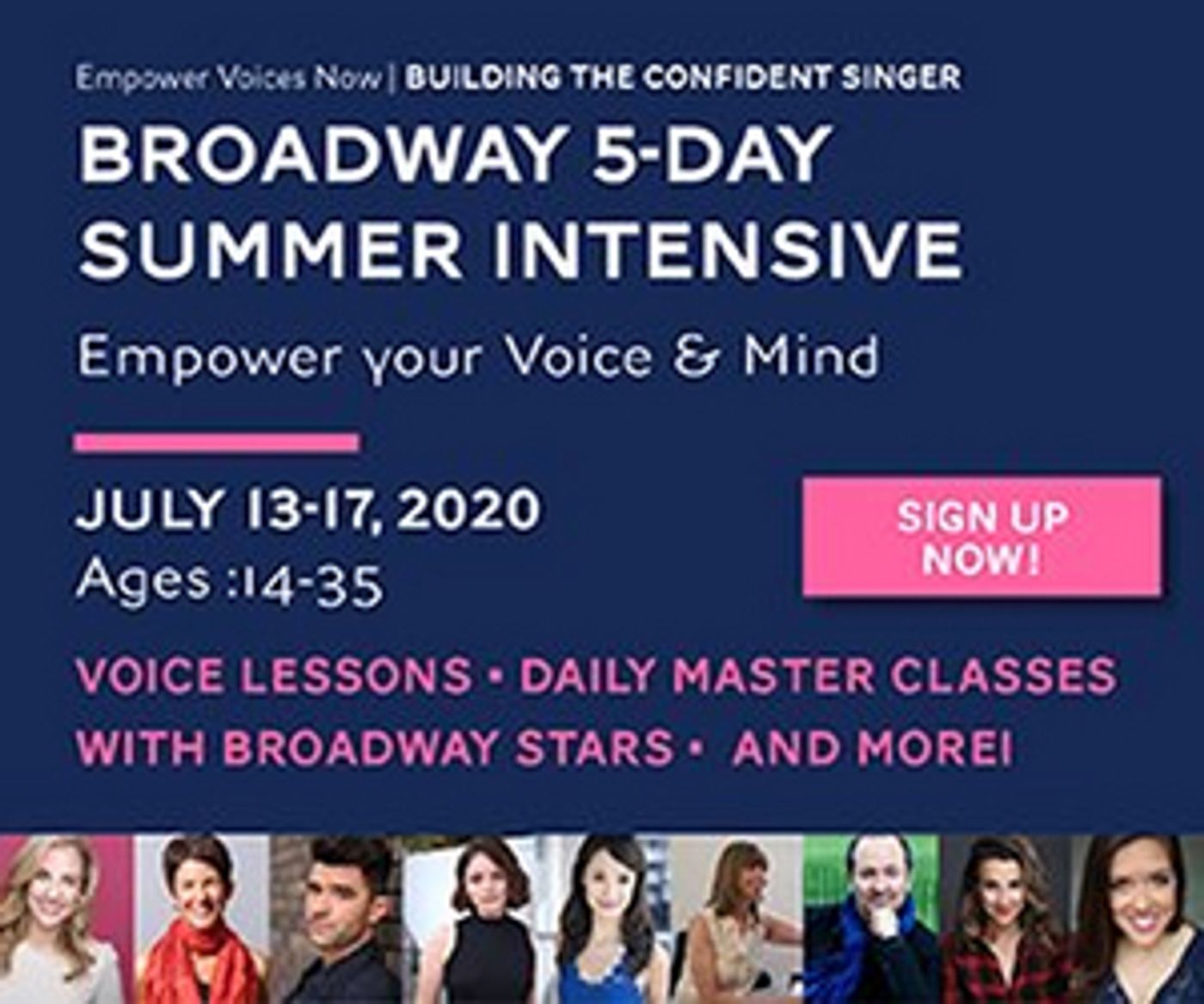 EMPOWERED VOICES NOW offers 5-Day Summer Intensive  Image