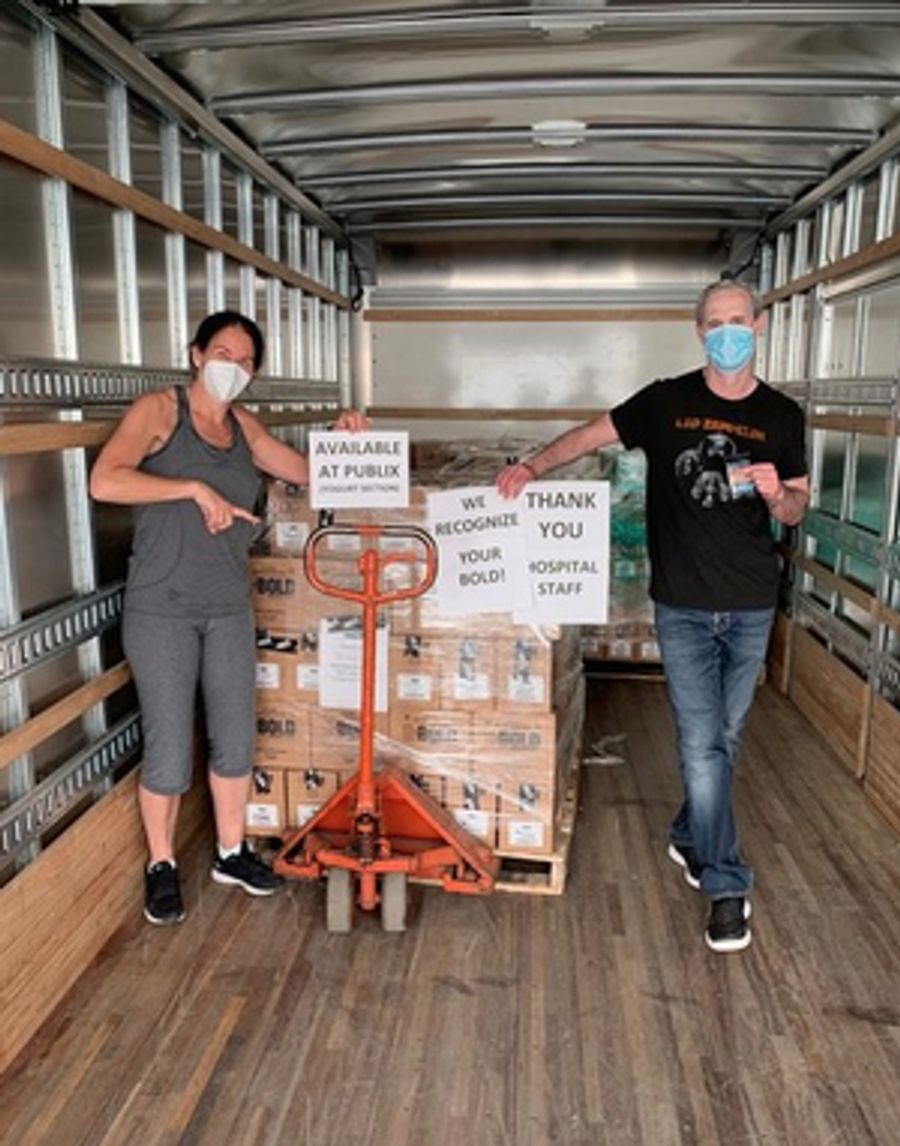 BeBold Bars Collaborates to Make Donations to Front-Line Workers on the East Coast Image