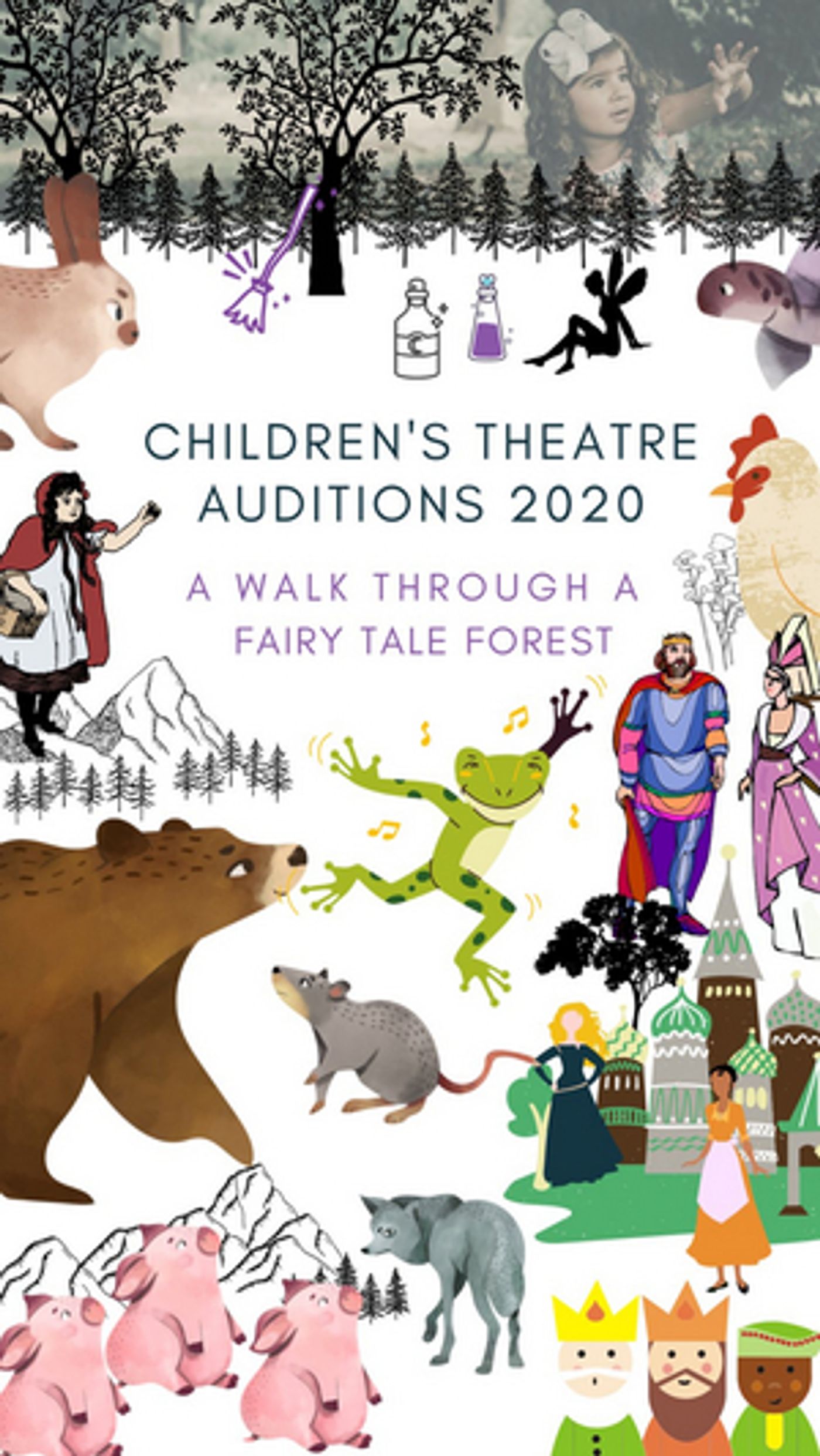Yorkshire Playhouse Children's Theatre Announces Auditions For A WALK THROUGH FAIRY TALE FOREST Yorkshire Playhouse Children's Theatre Announces Auditions For A WALK THROUGH FAIRY TALE FOREST Image