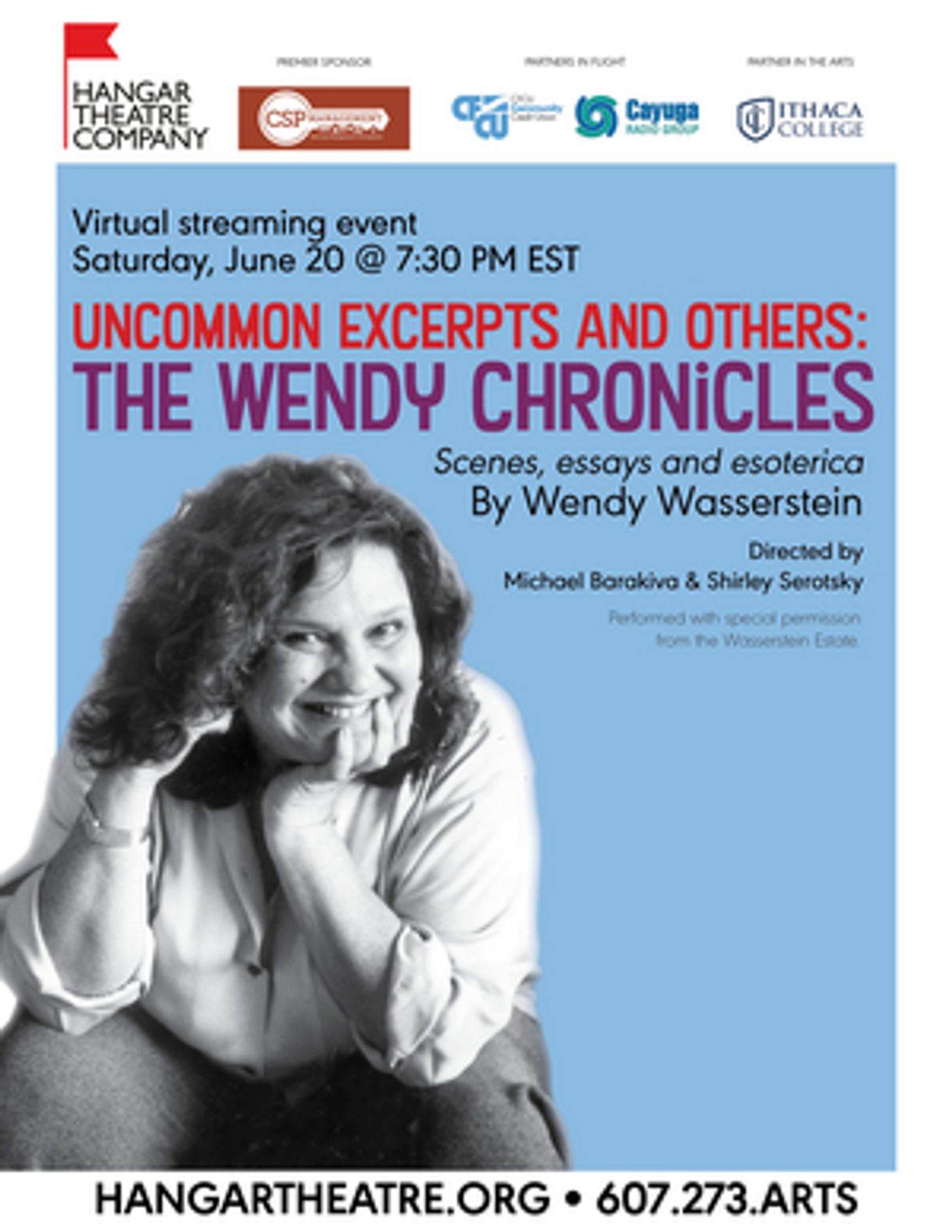 The Hangar Theatre Company to Present UNCOMMON EXCERPTS AND OTHERS: THE WENDY CHRONICLES  Image