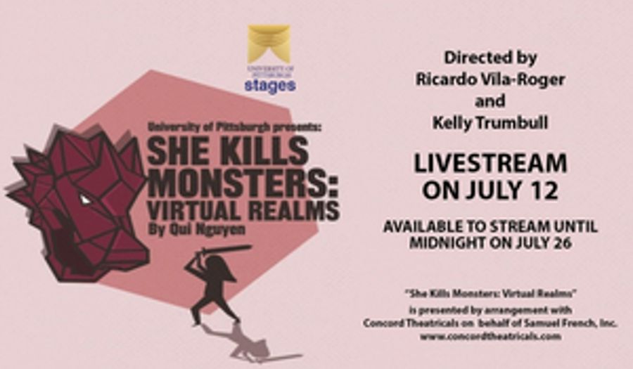 University of Pittsburgh Stages Presents SHE KILLS MONSTERS: VIRTUAL REALMS Image